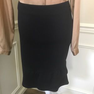 The Limited ruffle detail skirt